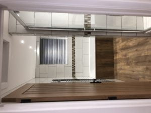 Chapel conversion bathroom
